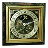Chelsea Clock Co., Boston, ÒChinese LacquerÓ, 8 days, time only, painted brass desk clock, No. 509501, c1945