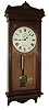 Seth Thomas Clock Co., Thomaston, Conn., ÒRegulator No. 30Ó wall clock, 8 days, time only, weight driven movement in an oak case with a painted metal dial, c1890