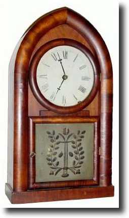 C.1855, E. and A. Ingraham, 8-day beehive clock in — Antique Clocks Price Guide