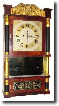 C.1830, Spencer, Hotchkiss and Co., Salem Bridge, Conn, 8-day — Antique Clocks Price Guide