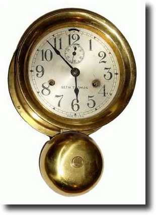 C.1925, Seth Thomas, Outside Bell, Ships bell, as-found. This — Antique Clocks Price Guide