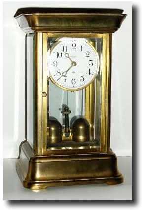 C.1904, Tiffany Electric Mfg. Co., Buffalo, NY, "NEVER WIND" — Antique Clocks Price Guide