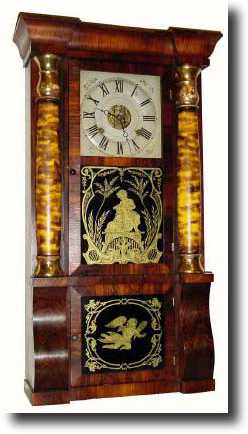 C.1867, Seth Thomas Clock Co., Thomaston, Conn, Column and — Antique Clocks Price Guide
