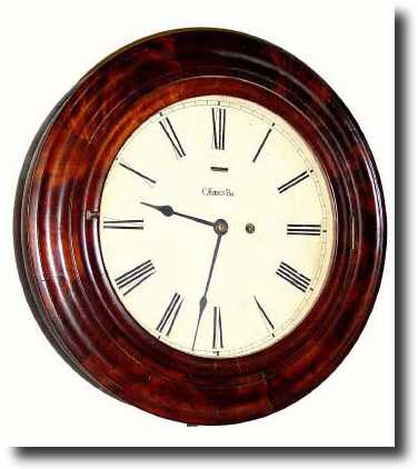 C.1850, 8-day fusee gallery timepiece, attributed to Marine — Antique Clocks Price Guide