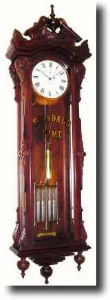 C.1985, Korean, Repro Howard no. 60. Vince Han of Illinois — Antique Clocks Price Guide