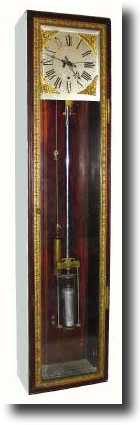 C.1858, Swiss Pinwheel Regulator, 8-Day Center sweep. — Antique Clocks Price Guide