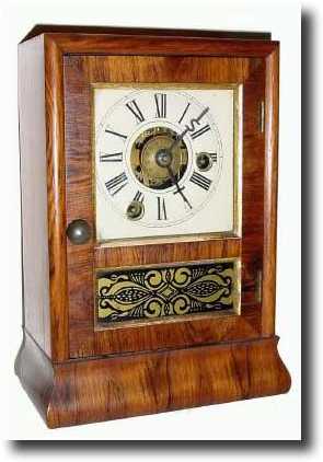 C.1866, Seth Thomas, Plymouth Hollow, Conn, movement and label — Antique Clocks Price Guide