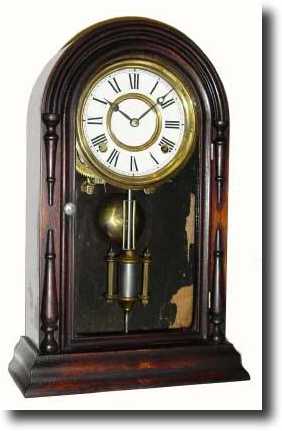 C.1870, Atkins Clock Co., Bristol, Conn, an 8-day — Antique Clocks Price Guide