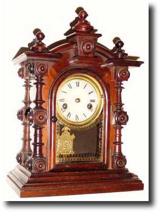 C.1875, Welch, Spring and Co., Miniature Patti V. P. in very good original condition. — Antique Clocks Price Guide