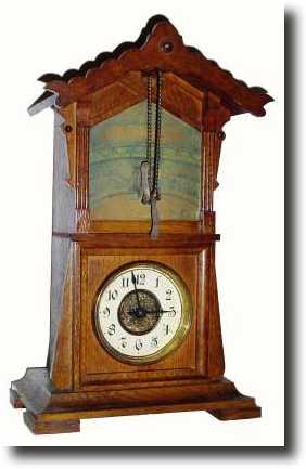 C.1920, German, Junghans Automaton Acrobat clock (less gymnast). — Antique Clocks Price Guide