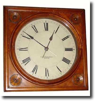 C.1889, E. Howard and Co., Boston, No. 66 electric slave — Antique Clocks Price Guide