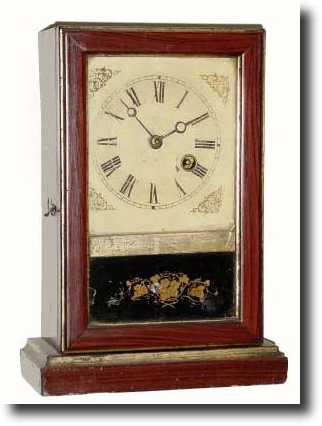 C.1910, German, Copy of American 30 hour cottage clock, — Antique Clocks Price Guide