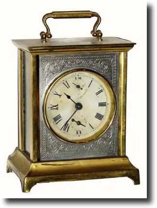 C.1910, Seth Thomas, JOKER, Time and alarm carriage clock — Antique Clocks Price Guide