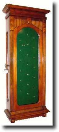 C.1885, Case Only, Gilbert no. 11 Wall regulator in cherry, — Antique Clocks Price Guide