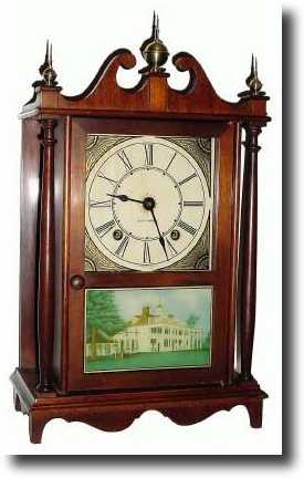 C.1925, Seth Thomas KINGSBURY, Pillar and Scroll shelf clock in — Antique Clocks Price Guide