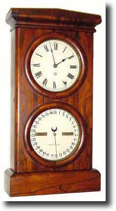 C.1885, Seth Thomas Clock Co., Parlor Calendar No. 3. — Antique Clocks Price Guide