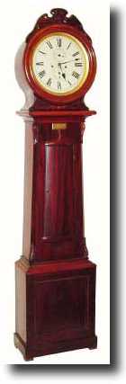 C.1903, Scottish, 8-Day Painted Dial tall clock, in the style of 1840. — Antique Clocks Price Guide
