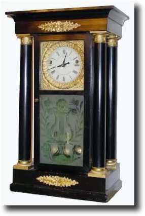 C.1858, Aaron D. Crane, operating as Boston Clock Co., — Antique Clocks Price Guide