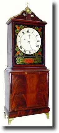 C.1815, Mass Shelf clock, unsigned, with restorations. The tablet — Antique Clocks Price Guide
