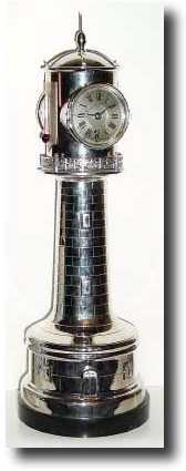 C.1890, French Industrial Series "Lighthouse", clock in excellent restored condition. — Antique Clocks Price Guide