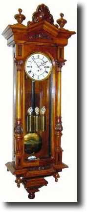 C.1880, Austrian 3-Weight Grand Sonnerie Vienna Regulator in — Antique Clocks Price Guide