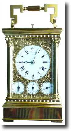 C.1985, (modern) French Carriage clock by L'Epee. — Antique Clocks Price Guide