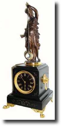 C.1890, French MYSTERY clock, in very good condition, with — Antique Clocks Price Guide