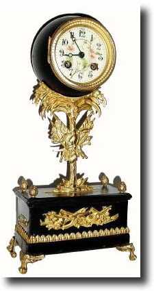 C.1970, French, Ladies Musical boudoir clock. — Antique Clocks Price Guide