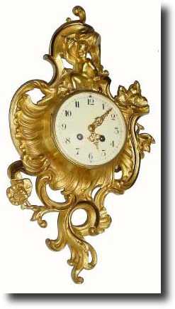 C.1870, French, Japy Freres, Ormolu Cartel wall clock in excellent original condition, — Antique Clocks Price Guide