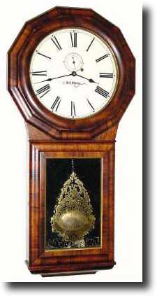 C.1870, Seth Thomas Clock Co., Regulator No. 1 Extra, — Antique Clocks Price Guide