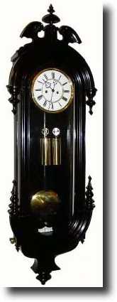 C.1870, Austrian, Oval Door 2-Wt regulator in excellent — Antique Clocks Price Guide