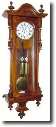 C.1880, Austrian, 2-Weight "Vienna Regulator" in very good — Antique Clocks Price Guide