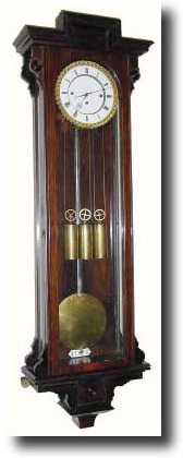 C.1850, Austrian, 3-Wt Grand Sonnerie Wall clock in — Antique Clocks Price Guide