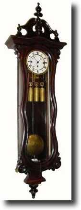 C.1860, Austrian, 3-Wt Grand Sonnerie wall clock in — Antique Clocks Price Guide