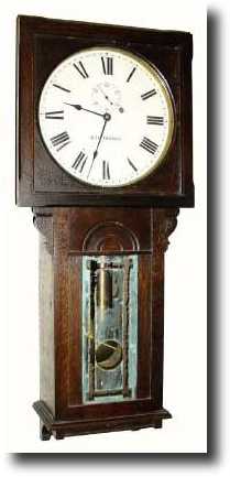 C.1909, Seth Thomas, Regulator No. 25, in good, as-found — Antique Clocks Price Guide