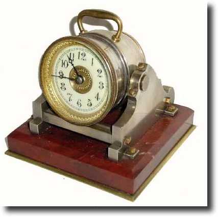 C.1900, French, CANNON Timepiece from the Industrial Series of — Antique Clocks Price Guide