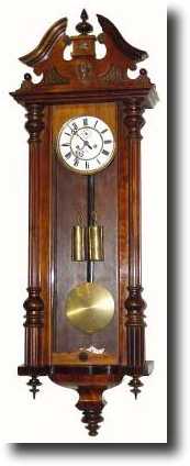 C.1900, German, Gustav Becker, 2-weight Vienna Regulator in — Antique Clocks Price Guide