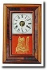 C.1869, Seth Thomas, Thomaston, "Round Band" shelf clock in