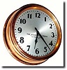 C.1908, Self Winding Clock Co., New York, Copper cased