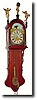 C.1998, Dutch Staartklok, or commonly called a 'tail' clock