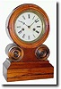 C.1865, E. Ingraham and Co., 30-hour "Grecian" Shelf clock.