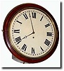 C.1900, English, Single Fusee Dial clock in good original condition, LESS pendulum.