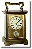 C.1900, French carriage clock, unusual size.