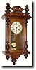 C.1910, German, Junghans, "R-A" Wall Regulator, 8-Day, Gong