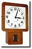 C.1937, Seth Thomas Clock Co., "Assembly-3" Oak wall