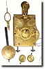 C.1900, E. Howard and Co., movement only for 20 inch gallery