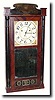 C.1835, Silas Hoadley, Plymouth, Conn., 30-hour upside down