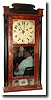 C.1835, Silas Hoadley, Plymouth, Conn., 30-hour upside down