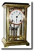 C.1905, Ansonia, DORVAL, crystal regulator. This clock has a