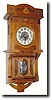 C.1925, German, Art Nouveau wall clock in the Berlin style,